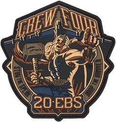 20th Expeditionary Bomb Squadron Crew 4 Operation INHERENT RESOLVE 2017
