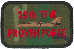 20th Tactical Fighter Wing Operation PROVEN FORCE
Keywords: subdued