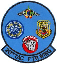 20th Tactical Fighter Wing Gaggle
Gaggle: 79th Tactical Fighter Squadron, 77th Tactical Fighter Squadron & 55th Tactical Fighter Squadron.

