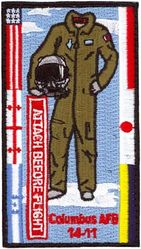 Class 2014-11 Specialized Undergraduate Pilot Training 
