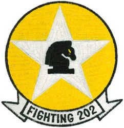 Fighter Squadron 202 (VF-202)
VF-202 "Superheats"
Established as VF-202 on 1 Jul 1970-31 Dec 1994.
Vought F-8H Crusader
McDonnell Douglas F-4N/S Phantom II
Grumman F-14A Tomcat

