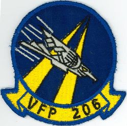Light Photographic Squadron 206 (VFP-206)
Established as Light Photographic Squadron 206 (VFP-206) “Hawkeyes” on 1 Jun 1970. Disestablished on 29 Mar 1987.

Vought RF-8G Crusader

