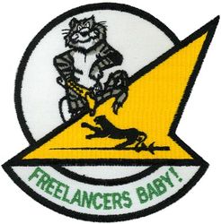 Fighter Squadron 21 (VF-21) (3rd) F-14
Established as Fighter Squadron EIGHTY ONE (VF-81) on 2 Mar 1944. Redesignated Fighter Squadron THIRTEEN A (VF-13A) on 15 Nov 1946; Fighter Squadron ONE THIRTY ONE (VF-131) on 2 Aug 1948; Fighter Squadron SIXTY FOUR (VF-64) on 15 Feb 1950; Fighter Squadron TWENTY ONE (VF-21) “Freelancers” on 1 Jul 1959. Disestablished on 1 Jan 1996.

Grumman F-14 Tomcat
