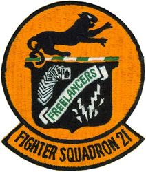 Fighter Squadron 21 (VF-21) (3rd)
Fighter Squadron 21 (VF-21)
Established as Fighter Squadron EIGHTY ONE (VF-81) on 2 Mar 1944. Redesignated Fighter Squadron THIRTEEN A (VF-13A) on 15 Nov 1946; Fighter Squadron ONE THIRTY ONE (VF-131) on 2 Aug 1948; Fighter Squadron SIXTY FOUR (VF-64) on 15 Feb 1950; Fighter Squadron TWENTY ONE (VF-21) “Freelancers” on 1 Jul 1959. Disestablished on 1 Jan 1996.

Deployments: VF-21
15 Aug 1959-25 Mar 1960 CVA-41 USS Midway CVG-2 F3H-2
15 Feb-28 Sep 1961 CVA-41 USS Midway CVG-2 F3H-2N
6 Apr-20 Oct 1962 CVA-41 USS Midway CVG-2 F3H-2N
8 Nov 1963-26 May 1964 CVA-41 USS Midway CVW-2 F-4B
6 Mar-23 Nov 1965 CVA-41 USS Midway CVW-2 F-4B
29 Jul 1966-23 Feb 1967 CVA-43 USS Coral Sea CVW-2 F-4B
4 Nov 1967-25 May 1968 CVA-61 USS Ranger CVW-2 F-4B
26 Oct 1968-17 May 1969 CVA-61 USS Ranger CVW-2 F-4J
14 Oct 1969-1 Jun 1970 CVA-61 USS Ranger CVW-2 F-4J
27 Oct 1970-17 Jun 1971 CVA-61 USS Ranger CVW-2 F-4J
16 Nov 1972-23 Jun 1973 CVA-61 USS Ranger CVW-2 F-4J
7 May-18 Oct 1974 CVA-61 USS Ranger CVW-2 F-4J
30 Jan-7 Sep 1976 CV-61 USS Ranger CVW-2 F-4J
21 Feb-22 Sep 1979 CV-61 USS Ranger CVW-2 F-4J
20 Aug 1981-23 Mar 1982 CV-43 USS Coral Sea CVW-14 F-4N
21 Mar-12 Sep 1983 CV-43 USS Coral Sea CVW-14 F-4N
21 Feb-24 Aug 1985 CV-64 USS Constellation CVW-14 F-14A
4 Sep-20 Oct 1986 CV-64 USS Constellation CVW-14 F-14A
11 Apr-13 Oct 1987 CV-64 USS Constellation CVW-14 F-14A
1 Dec 1988-1 Jun 1989 CV-64 USS Constellation CVW-14 F-14A
16 Sep-19 Oct 1989 CV-64 USS Constellation CVW-14 F-14A
23 Jun-20 Dec 1990 CV-62 USS Independence CVW-14 F-14A
6 Aug-22 Aug 1991 CV-62 USS Independence CVW-14 F-14A
22 Aug-11 Sep 1991 CV-62 USS Independence CVW-5 F-14A
15 Oct-24 Nov 1991 CV-62 USS Independence CVW-5 F-14A
15 Apr-13 Oct 1992 CV-62 USS Independence CVW-5 F-14A
15 Feb-25 Mar 1993 CV-62 USS Independence CVW-5 F-14A
11 May-1 July 1993 CV-62 USS Independence CVW-5 F-14A
17 Nov 1993-17 Mar 1994 CV-62 USS Independence CVW-5 F-14A
19 Jul-29 Aug 1994 CV-62 USS Independence CVW-5 F-14A
19 Aug-18 Nov 1995 CV-62 USS Independence CVW-5 F-14A
