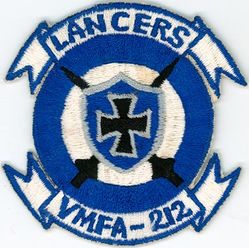 Marine Fighter Attack Squadron 212 (VMFA-212)
VMFA-212 "Lancers"
1972 1st Design
F-4J Phantom II
