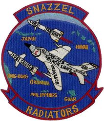 Fighter Squadron 213 (VF-213) 1961 CRUISE Ordnance Crew 
VF-213 "Black Lions" 
1961
Established as VF-213 on 22 June 1955; VFA-213 on 2 Apr 2006. 
McDonnell F-3H2 Demon
USS Lexington (CVA-16) October 1960-June 1961. 
