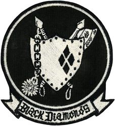 Attack Squadron 216 (VA-216) 
Established as Attack Squadron TWO HUNDRED SIXTEEN (VA-216) on 30 March 1955. Disestablished on 1 August 1970.

Insignia approved on 28 Mar 1956.

Deployments:
19 Mar 1956-13 Sep 1956, ATG-4, USS Yorktown (CVA-10), Douglas AD-4B Skyraider, WestPac 
6 Jan 1958-02 Jul 1958, ATG-4, USS Hornet (CVA-12), Douglas AD-7 Skyraider, WestPac 
21 Aug 1958-12 Jan 1959, ATG-4, USS Bennington (CVA-20), Douglas AD-6 Skyraider, WestPac 
29 Oct 1960-6 Jun 1961, CVG-21, USS Boxer (CVA-21), North American FJ-4B Fury, WestPac 
2 Feb 1962-24 Aug 1962, CVG-21, USS Boxer (CVA-21), North American FJ-4B Fury, WestPac 
7 Jun 1963-16 Dec 1963, CVG-21, USS Hancock (CVA-19), Douglas A-4C Skyhawk, WestPac 
21 Oct 1964-29 May 1965, CVW-21, USS Hancock (CVA-19), Douglas A-4C Skyhawk, WestPac/Vietnam 
10 Nov 1965-1 Aug 1966, CVW-21, USS Hancock (CVA-19), Douglas A-4C Skyhawk, WestPac/Vietnam 
02 May 1967-6 Dec 1967, CVW-3, USS Saratoga (CVA-60), Douglas A-4B Skyhawk, Med 
7 Sep 1968 18 Apr 1969, CVW-15, USS Coral Sea (CVA-43), Douglas A-4C Skyhawk, WestPac/Vietnam 
02 Dec 1969 08 Jul 1970, CVW-17, USS Forrestal (CVA-59), Douglas A-4E Skyhawk, Med


