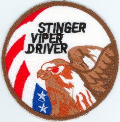 22d Fighter Squadron F-16 Pilot Swirl
Turkish made.
Keywords: desert