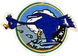 Patrol Squadron 22 (VP-22) (3rd) 
Established as Bombing Squadron ONE HUNDRED TWO (VB-102) on 15 Feb 1943. Redesignated Patrol Bombing Squadron ONE HUNDRED TWO (VPB-102) on 1 Oct 1944; Redesignated Patrol Squadron ONE HUNDRED TWO (VP-102) on 15 May 1946; Heavy Patrol Squadron (Landplane) TWO (VP-HL-2) on 15 Nov 1946; Patrol Squadron TWENTY TWO (VP-22) (3rd) "Blue Geese" on 1 Sep 1948. Disestablished on 31 Mar 1994.

Consolidated PB4Y-2 Privateer   
Lockheed P2V-4/5/5F Neptune

Insignia (2nd) approved on 9 Oct 1951.
USA made.

