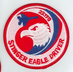 22d Tactical Fighter Squadron F-15 Pilot
Never used by unit. Plastic back ones are repros.

