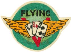 Marine Fighter Squadron 222 (VMF-222)
Established as Marine Fighter Squadron 222 (VMF-222)"Flying Deuces" on 1 Mar 1942. Inactivated on 31 Dec 1949.

Grumman F4F-3 Wildcat, 1942-1943
Vought F4U-1/4 Corsair, 1943-1949

Insignia (1st Issue) Australian embroidered on wool.

