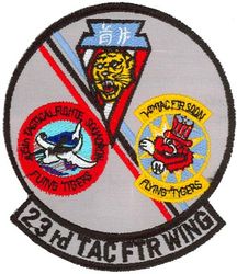23d Tactical Fighter WIng Gaggle
Gaggle: 76th Tactical Fighter Squadron, 74th Tactical Fighter Squadron & 75th Tactical Fighter Squadron.
