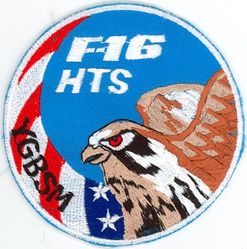 23d Fighter Squadron F-16 HARM Targeting System Swirl
