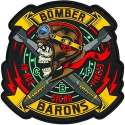 23d Bomb Squadron Morale
Organized as 18 Aero Squadron on 16 Jun 1917.  Redesignated as 23 Aero Squadron (Repair) on 22 Jun 1917.  Demobilized on 22 Mar 1919.  Reconstituted, and consolidated (1924) with 23 Squadron, which was authorized on 30 Aug 1921, organized on 1 Oct 1921, redesignated as 23 Bombardment Squadron on 25 Jan 1923.  Redesignated as: 23 Bombardment Squadron (Medium) on 6 Dec 1939; 23 Bombardment Squadron (Heavy) on 20 Nov 1940; 23 Bombardment Squadron, Heavy, on 6 Mar 1944; 23 Bombardment Squadron, Very Heavy, on 30 Apr 1946.  Inactivated on 10 Mar 1947.  Redesignated as 23 Reconnaissance Squadron, Very Long Range, Photographic, on 16 Sep 1947. Activated on 20 Oct 1947.  Redesignated as: 23 Strategic Reconnaissance Squadron, Photographic, on 16 Jun 1949; 23 Strategic Reconnaissance Squadron, Heavy, on 14 Nov 1950; 23 Bombardment Squadron, Heavy, on 1 Oct 1955; 23 Bomb Squadron on 1 Sep 1991.
