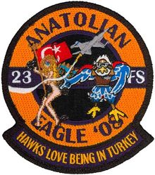 23d Fighter Squadron Exercise ANATOLIAN EAGLE 2008
