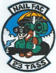 23d Tactical Air Support Squadron Nail Forward Air Controller OA-10
