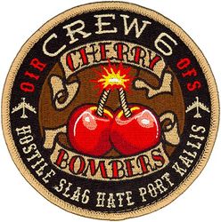 23d Expeditionary Bomb Squadron Crew 6 Operation INHERENT RESOLVE and FREEDOM'S SENTINEL 2017
Deployed to Al Udeid Air Base, Qatar.
