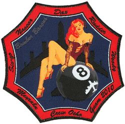 23d Expeditionary Bomb Squadron Crew 8 Guam Deployment 2010
One different name from other version.
