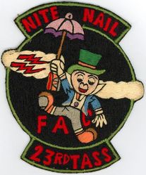 23d Tactical Air Support Squadron Nail Forward Air Controller
