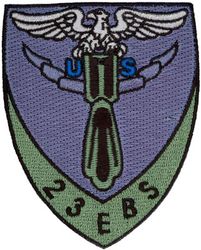 23d Expeditionary Bomb Squadron 
Organized as 18 Aero Squadron on 16 Jun 1917.  Redesignated as 23 Aero Squadron (Repair) on 22 Jun 1917.  Demobilized on 22 Mar 1919.  Reconstituted, and consolidated (1924) with 23 Squadron, which was authorized on 30 Aug 1921, organized on 1 Oct 1921, redesignated as 23 Bombardment Squadron on 25 Jan 1923.  Redesignated as: 23 Bombardment Squadron (Medium) on 6 Dec 1939; 23 Bombardment Squadron (Heavy) on 20 Nov 1940; 23 Bombardment Squadron, Heavy, on 6 Mar 1944; 23 Bombardment Squadron, Very Heavy, on 30 Apr 1946.  Inactivated on 10 Mar 1947.  Redesignated as 23 Reconnaissance Squadron, Very Long Range, Photographic, on 16 Sep 1947. Activated on 20 Oct 1947.  Redesignated as: 23 Strategic Reconnaissance Squadron, Photographic, on 16 Jun 1949; 23 Strategic Reconnaissance Squadron, Heavy, on 14 Nov 1950; 23 Bombardment Squadron, Heavy, on 1 Oct 1955; 23 Bomb Squadron on 1 Sep 1991.
