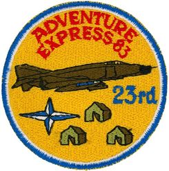 23d Tactical Fighter Squadron Exercise ADVENTURE EXPRESS 1983
