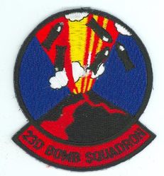23d Bomb Squadron
Organized as 18 Aero Squadron on 16 Jun 1917.  Redesignated as 23 Aero Squadron (Repair) on 22 Jun 1917.  Demobilized on 22 Mar 1919.  Reconstituted, and consolidated (1924) with 23 Squadron, which was authorized on 30 Aug 1921, organized on 1 Oct 1921, redesignated as 23 Bombardment Squadron on 25 Jan 1923.  Redesignated as: 23 Bombardment Squadron (Medium) on 6 Dec 1939; 23 Bombardment Squadron (Heavy) on 20 Nov 1940; 23 Bombardment Squadron, Heavy, on 6 Mar 1944; 23 Bombardment Squadron, Very Heavy, on 30 Apr 1946.  Inactivated on 10 Mar 1947.  Redesignated as 23 Reconnaissance Squadron, Very Long Range, Photographic, on 16 Sep 1947. Activated on 20 Oct 1947.  Redesignated as: 23 Strategic Reconnaissance Squadron, Photographic, on 16 Jun 1949; 23 Strategic Reconnaissance Squadron, Heavy, on 14 Nov 1950; 23 Bombardment Squadron, Heavy, on 1 Oct 1955; 23 Bomb Squadron on 1 Sep 1991.
