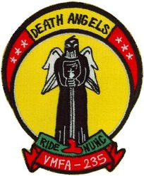 Marine Fighter Attack Squadron 235 (VMFA-235)
VMFA-235 "Death Angels"
1968-
F-8J  Crusader
F-4J Phantom II
