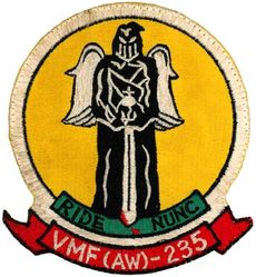 Marine All Weather Fighter Squadron 235 (VMF(AW)-235)
VMF(AW)-235 "Death Angels"
1962
 F8U-2N; F8U-2NE Crusader
Operated a detachment at NAS Key West is support of the Cuban Missile Crisis which flew escort missions for Navy and Air Force photo reconnaissance aircraft.
