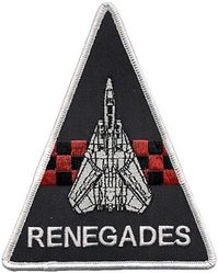 Fighter Squadron 24 (VF-24) F-14 Tomcat
Established as Fighter Squadron TWO HUNDRED ELEVEN (VF-211) () on 15 Sep 1948. Disestablished on 16 May 1949. Reestablished on 1 Jul 1955. Redesignated Fighter Squadron TWENTY  FOUR (VF-24) (3rd) “Checkertails” on 9 Mar 1959. Redesignated Fighter Squadron TWO HUNDRED FOURTEEN (VF-214) on 1 Sep 1964; Fighter Squadron TWENTY  FOUR (VF-24) 17 Sep 1964. Disestablished on 31 Aug 1996.

North American FJ-3 Fury, 1955-1957
Vought F8U-1/2/F-8H/J Crusader, 1957-1975
Grumman F-14A Tomcat, 1976-1996

Deployments:
15 Aug 1959-25 Mar 1960, USS Midway	(CVA-41) CVG-2, F8U-1, WestPac
15 Feb 1961-28 Sep 1961, USS Midway (CVA-41) CVG-2, F8U-2, WestPac	
6 Apr 1962-20 Oct 1962, USS Midway (CVA-41) CVG-2, F8U-2, WestPac	
8 Nov 1963-26 May 1964, USS Midway (CVA-41) CVG-2, F-8C, WestPac
10 Nov 1965-1 Aug 1966, USS Hancock (CVA-19), CVW-21, F-8C, WestPac/Vietnam
26 Jan 1967-25 Aug 1967, USS Bon Homme Richard (CVA-31), CVW-21, F-8C, WestPac/Vietnam 	
18 Jul 1968-3 Mar 1969, USS Hancock (CVA-19), CVW-21	, F-8H, WestPac/Vietnam	
2 Aug 1969-15 Apr 1970, USS Hancock (CVA-19), CVW-21, F-8H, WestPac/Vietnam	
22 Oct 1970-3 Jun 1971, USS Hancock (CVA-19), CVW-21, F-8J, WestPac/Vietnam	
7 Jan 1972-3 Oct 1972, USS Hancock (CVA-19), CVW-21, F-8J, WestPac/Vietnam	
8 May 1973-8 Jan 1974, USS Hancock (CVA-19), CVW-21, F-8J, WestPac/Vietnam	
18 Mar 1975-20 Oct 1975, USS Hancock (CVA-19), CVW-21, F-8J, WestPac/Vietnam	
12 Apr 1977-21 Nov 1977, USS Constellation (CV-64), CVW-9, F-14A, WestPac	
26 Sep 1978-17 May 1979, USS Constellation (CV-64), CVW-9, F-14A, WestPac/Indian Ocean	
26 Feb 1980-15 Oct 1980, USS Constellation (CV-64), CVW-9, F-14A, WestPac/Indian Ocean	
20 Oct 1981-23 May 1982, USS Constellation (CV-64), CVW-9, F-14A, WestPac/Indian Ocean
15 Jul 1983-29 Feb 1984, USS Ranger (CV-61), CVW-9, F-14A, Central America/WestPac/Indian Ocean
24 Jul 1985-21 Dec 1985, USS Kitty Hawk (CV-63), CVW-9, F-14A, WestPac/Indian Ocean
3 Jan 1987-3 Jul 1987, USS Kitty Hawk (CV-63), CVW-9, F-14A, World Cruise	
2 Sep 1988-4 Mar 1989, USS Nimitz (CVN-68), CVW-9, F-14A, WestPac/Indian Ocean/Arabian Gulf
15 Jun 1989-9 Jul 1989, USS Nimitz (CVN-68), CVW-9, F-14A, NorPac	
25 Feb 1991-24 Aug 1991, USS Nimitz (CVN-68), CVW-9, F-14A, WestPac/Indian Ocean/Arabian Gulf	
2 Feb 1993-29 Jul 1993, USS Nimitz (CVN-68), CVW-9, F-14A, WestPac/Indian Ocean/Arabian Gulf
27 Nov 1995 20 May 1996, USS Nimitz (CVN-68), CVW-9, F-14A, WestPac/Indian Ocean/Arabian Gulf

