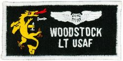 25th Tactical Fighter Squadron Name Tag
