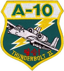 25th Fighter Squadron A-10
Korean Translation - Absolute Victory ​ 
