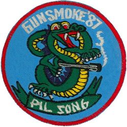 25th Tactical Fighter Squadron Gunsmoke 1987 Competition

