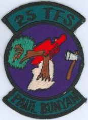 25th Tactical Fighter Squadron Operation PAUL BUNYAN
