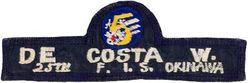25th Fighter-Interceptor Squadron Name Tag
