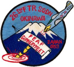 26th Fighter-Interceptor Squadron Far East Air Force Gunnery Meet 1953

