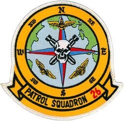 Patrol Squadron 26 (VP-26) (3rd) 
Established as VB-114 on 26 Aug 1943; VPB-114) on 1 Oct 1944; VP-114 on 15 May 1946; VP-HL-6 on 15 Nov 1946; VP-26 (3d VP-26) on 1 Sep 1948-.
Lockheed P-3C UII/UII.5/UIIIR Orion
