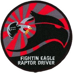 27th Expeditionary Fighter Squadron F-22 Pilot Theater Security Package Deployment 2009
Organized as 21 Aero Squadron on 15 Jun 1917. Redesignated as: 27 Aero Squadron on 23 Jun 1917; 27 Squadron (Pursuit) on 14 Mar 1921; 27 Pursuit Squadron on 25 Jan 1923; 27 Pursuit Squadron (Interceptor) on 6 Dec 1939; 27 Pursuit Squadron (Fighter) on 12 Mar 1941; 27 Fighter Squadron (Twin Engine) on 15 May 1942; 27 Fighter Squadron, Two Engine, on 28 Feb 1944. Inactivated on 16 Oct 1945. Redesignated as: 27 Fighter Squadron, Single Engine, on 5 Apr 1946; 27 Fighter Squadron, Jet Propelled, on 20 Jun 1946. Activated on 3 Jul 1946. Redesignated as: 27 Fighter Squadron, Jet, on 15 Jun 1948; 27 Fighter-Interceptor Squadron on 16 Apr 1950; 27 Tactical Fighter Squadron on 1 Jul 1971; 27 Fighter Squadron on 1 Nov 1991-.
