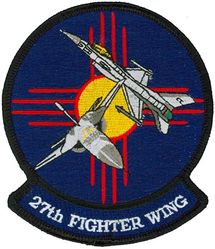 27th Fighter Wing F-111 and F-16
