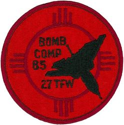 27th Tactical Fighter Wing Bomb Competition 1985

