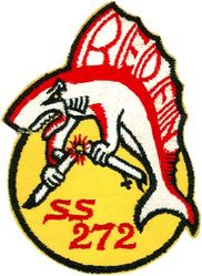 SS-272 USS Redfin 
USS Redfin (SS-272)
Class & type: Gato-class diesel-electric submarine
 Builder: Manitowoc Shipbuilding Company, Manitowoc, Wisconsin[1] 
Laid down: 3 Sep 1942 
Launched: 4 Apr 1943
Commissioned: 31 Aug 1943 
Decommissioned: 1 Nov 1946 
Recommissioned: 9 Jan 1953 
Decommissioned: 15 May 1967
Struck: 1 Jul 1970 
Fate: Sold for scrap, 31 Mar 1971 

