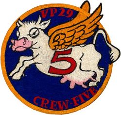 Patrol Squadron 29 (VP-29) (2nd) Crew 5
Established as Patrol Squadron NINE HUNDRED ELEVEN (VP-911) on 6 Jul 1946. Redesignated Medium Patrol Squadron (Landplane) SIXTY ONE (VP-ML-61) on 15 Nov 1946; Patrol Squadron EIGHT HUNDRED TWELVE (VP-812) in Feb 1950; Patrol Squadron TWENTY NINE (VP-29) (2nd) on 27 Aug 1952. Disestablished on 1 Nov 1955.

Lockheed P2V-5/6/7 Neptune

Japanese made.
