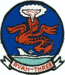 Reconnaissance Attack (Heavy) Squadron 3 (RVAH-3) 
Established as Heavy Attack Squadron Three (VAH-3) "Sea Dragons" on 15 Jun 1956. Redesignated: Reconnaissance Attack (Heavy) Squadron Three (RVAH-3) on 1 Jul 1964. Disestablished on 17 Aug 1979.

Douglas A3D-1/2 Skywarrior, 1955-79

