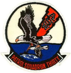 Patrol Squadron 30 (VP-30)
VP-30 "Pro’s Nest"
1993- (2d insignia)
Established as VP-30 on 30 Jun 1960-.
Lockheed P-3C/UII/UII.5/UIII/UIIIR Orion
Lockheed VP-3A Orion
Lockheed TP-3A Orion
