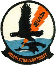 Patrol Squadron 30 (VP-30)
VP-30 "Pro’s Nest"
1960-1993 (1st insignia)
Established as VP-30 on 30 Jun 1960-.
Lockheed P2V-5F/FS/7S Neptune
Martin P5M-1/1S/2 Marlin
Lockheed P-3A Orion
Lockheed SP-2E/H/5B Neptune
Lockheed P-3B/C Orion
Lockheed VP-3A Orion
Lockheed TP-3A Orion
