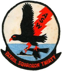 Patrol Squadron 30 (VP-30)
VP-30 "Pro’s Nest"
1960-1993 (1st insignia)
Established as VP-30 on 30 Jun 1960-.
Lockheed P2V-5F/FS/7S Neptune
Martin P5M-1/1S/2 Marlin
Lockheed P-3A Orion
Lockheed SP-2E/H/5B Neptune
Lockheed P-3B/C Orion
Lockheed VP-3A Orion
Lockheed TP-3A Orion
