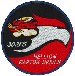 302d Fighter Squadron F-22 Pilot
