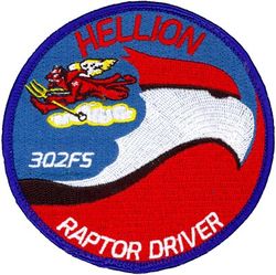 302d Fighter Squadron F-22 Pilot
