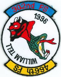 302d Fighter Squadron and 466th Fighter Squadron William Tell Competition 1996
