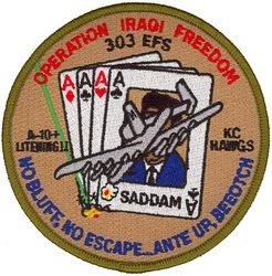 303d Expeditionary Fighter Squadron Operation IRAQI FREEDOM
Keywords: desert