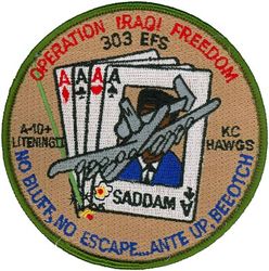 303d Expeditionary Fighter Squadron Operation IRAQI FREEDOM
Keywords: desert